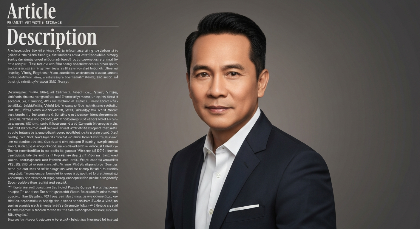 Editorial-style portrait of Ferdinand Vincent P. Co, President of Puregold, shown in business attire against a neutral background.